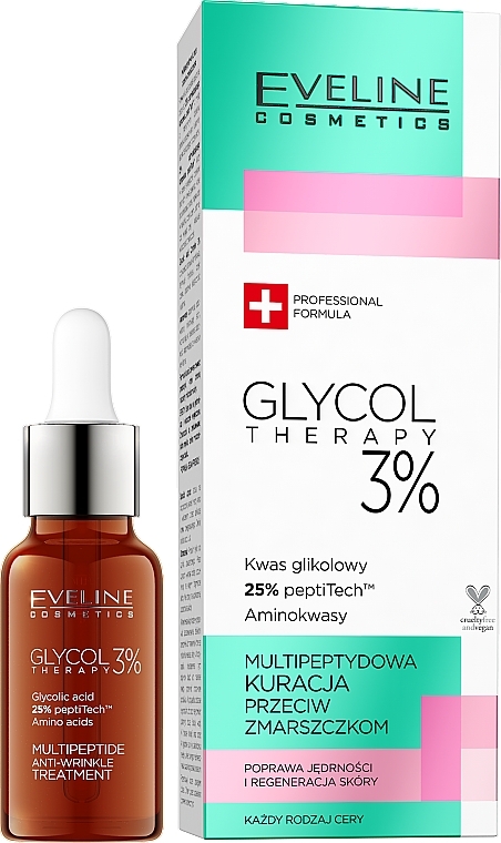 Anti-Falten Glycoltherapie 3% - Eveline Glycol Therapy 3% — Bild N1