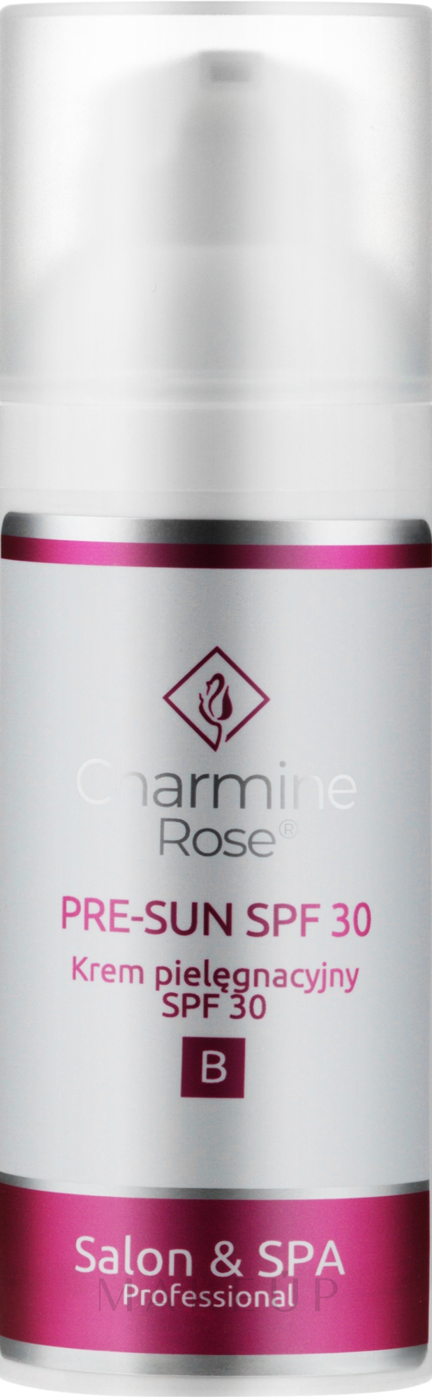 Feuchtigkeitsspendende und sonnenschutzende Tagescreme nach medizinischen Eingriffen - Charmine Rose Pre-Sun SPF 30 — Bild 50 ml