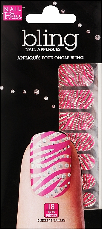 Nagelsticker - Dashing Diva Nail Bliss Bling Nail Appliques — Bild N1