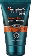 Peelinggel für das Gesicht mit Süßholz - Himalaya Herbals Power Glow Licorice Face Wash For Men — Bild N1