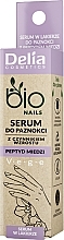 Düfte, Parfümerie und Kosmetik Peptidserum für Nägel mit Wachstumsfaktor - Delia Bio Nails Serum 