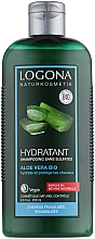 Düfte, Parfümerie und Kosmetik Feuchtigkeitsspendendes und schützendes Shampoo mit Aloe Vera - Logona Hair Care Shampoo
