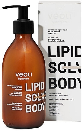 Feuchtigkeitsspendender und regenerierender Körperbalsam mit Lipiden - Veoli Botanica Lipid Solve Body — Bild N2