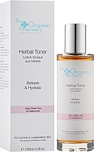 Pflanzliches Gesichtswasser für normale Haut und Mischhaut - The Organic Pharmacy Herbal Toner — Bild N2