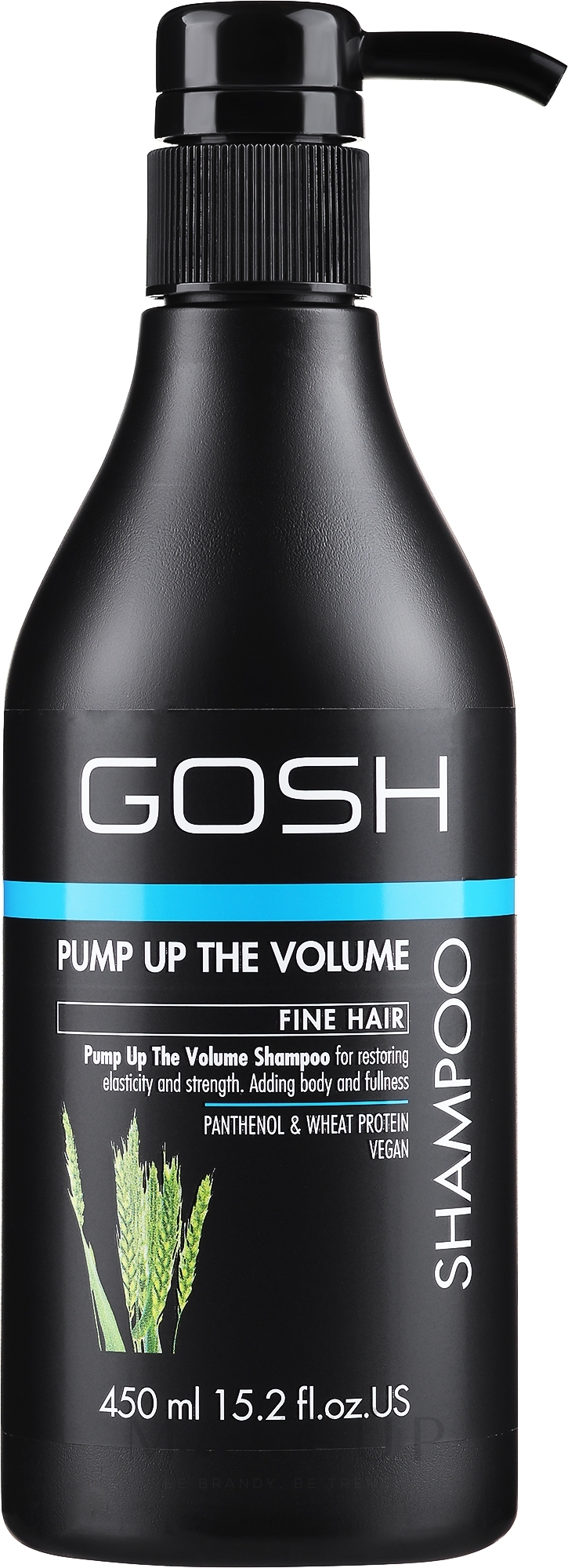 Volumen-Shampoo für feines Haar - Gosh Volume — Bild 450 ml