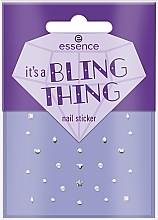 Düfte, Parfümerie und Kosmetik Nagelaufkleber - Essence It's A Bling Thing Nail Sticker 