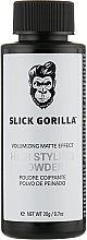 Düfte, Parfümerie und Kosmetik Haarstyling-Puder - Slick Gorilla Hair Styling Powder