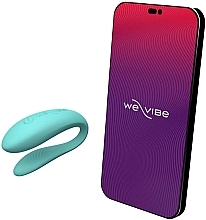 Vibrator für Klitoris und G-Punkt türkis - We-Vibe Sync Lite Aqua  — Bild N3