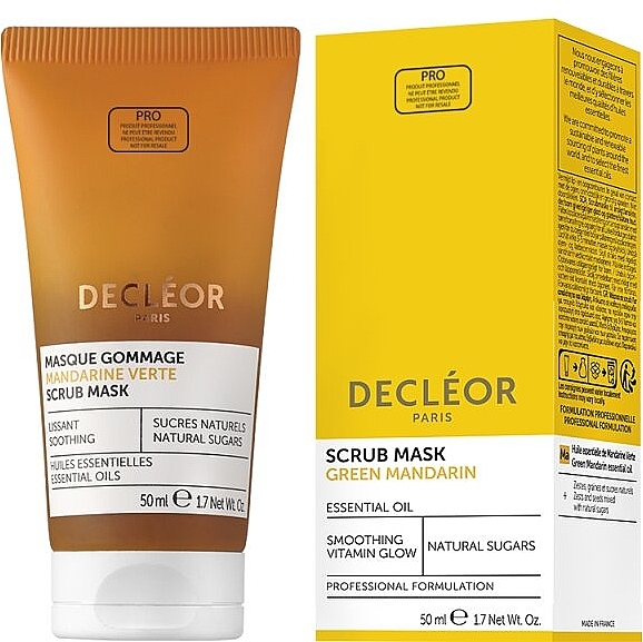 Peeling-Maske 2in1 - Decleor Green Mandarin Scrub Mask — Bild N1