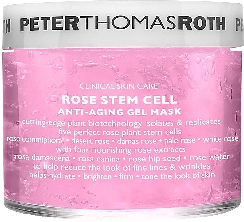 Anti-Aging-Gesichtsmaske - Peter Thomas Roth Rose Stem Cell Anti-Aging Gel Mask — Bild N1