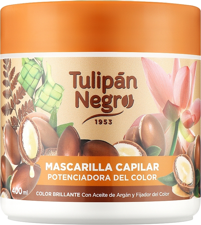 Haarmaske - Tulipan Negro Color Enhancer Hair Mask — Bild N1