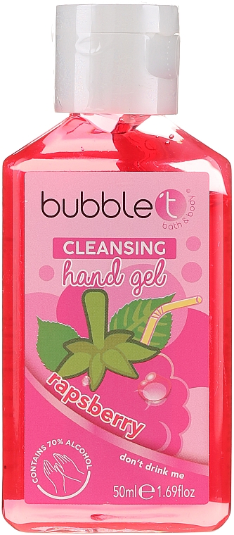 Antibakterielles Handgel Himbeere - Bubble T Cleansing Hand Gel Rapsberry