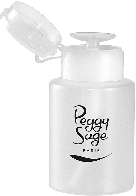 Flasche mit Spender für Nagellackentferner 200 ml - Peggy Sage Menda Pump With Distributor — Bild N1