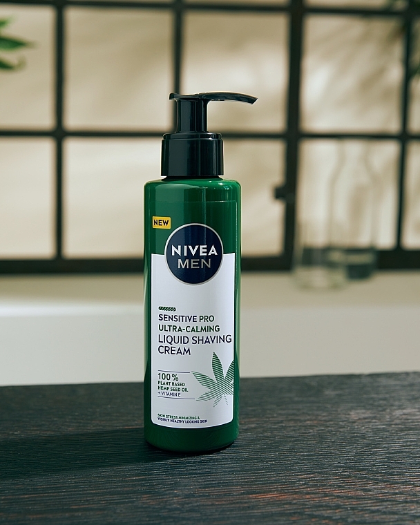 Ultra-beruhigende flüssige Rasiercreme - Nivea Men Sensitive Pro Ultra Calming Liquid Shaving Cream — Bild N3