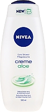 Creme-Duschgel mit natürlicher Aloe Vera & mildem frischem Duft - Nivea Care Shower Cream Natural Aloe Vera — Bild N8