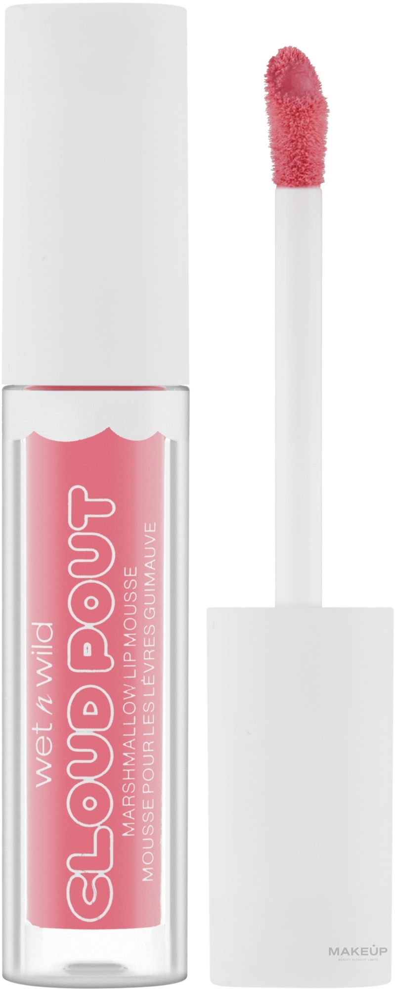 Flüssiges Lippenstift-Mousse - Wet N Wild Cloud Pout Marshmallow Lip Mousse — Bild Cloud Chaser