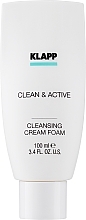 Reinigungscreme-Schaum - Klapp Clean & Active Cleansing Cream Foam — Bild N2