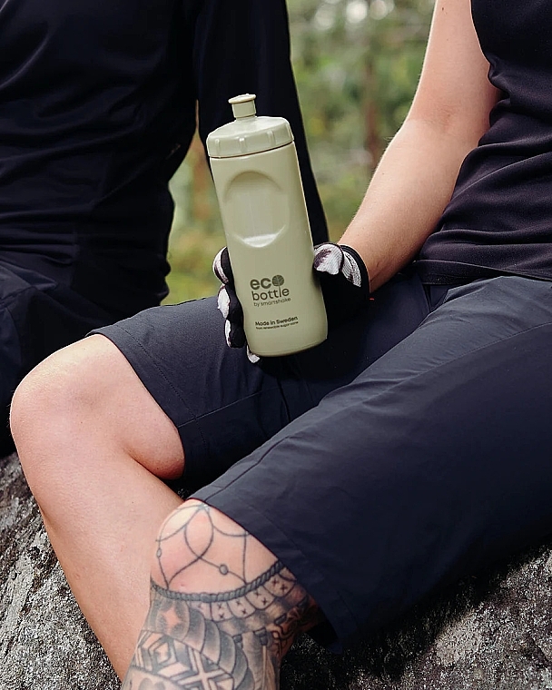 Wasserflasche 500 ml grün - EcoBottle Squeeze by SmartShake Dusky Green — Bild N3