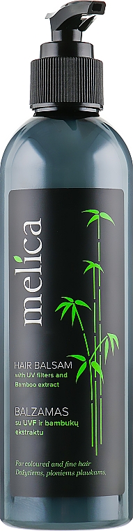 Balsam mit Bambusextrakt für coloriertes Haar - Melica Hair Balsam — Bild N1
