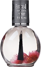 Nagel- und Nagelhautöl mit Blumen - Silcare Cuticle Oil Almond Clear — Bild N1