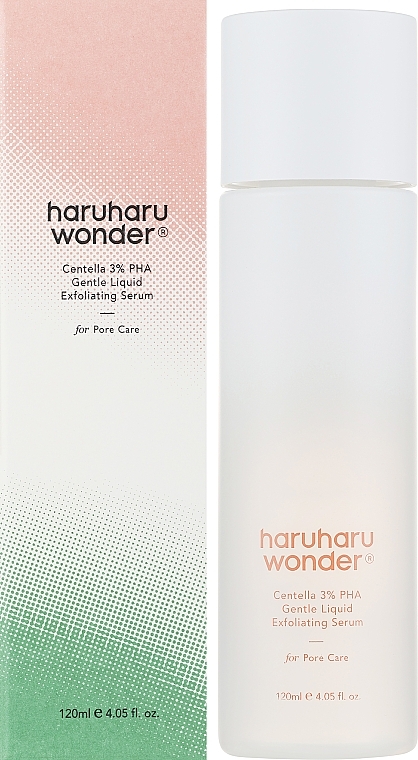 Flüssiges Peelingserum mit Centella - Haruharu Wonder Centella 3% PHA Gentle Liquid Exfoliating Serum — Bild N2