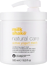 Reichhaltige Jogurtmaske für naturbelassenes und farbbehandeltes Haar - Milk Shake Natural Care Yogurt Mask — Bild N3