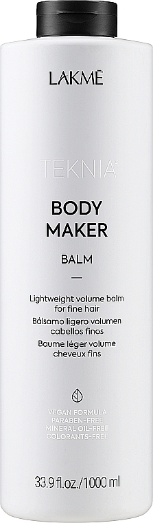 Balsam für Haarvolumen - Lakme Teknia Body Maker Balm — Bild N3