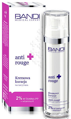 Pflegende Anti-Couperose Gesichtscreme - Bandi Medical Expert Anti Rouge Capillary Treatment Cream — Bild N1