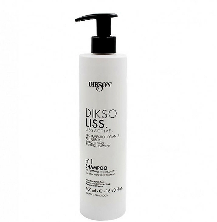 Anti-Frizz Shampoo - Dikson Diksoliss Lissactive Straightening Pre-Treatment Shampoo 1 — Bild N1