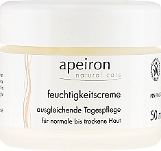 Ausgleichende Tagescreme für normale bis trockene Haut - Apeiron Moisturizing Cream — Bild N2