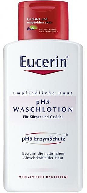 Milde pH5 Waschlotion für empfindliche, trockene und strapazierte Haut - Eucerin pH5 Wash Lotion — Bild N1