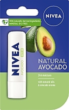 Lippenbalsam mit Sheabutter und Avocadoöl SPF 15 - Nivea 24H Melt-in Natural Avocado Lip Balm SPF15 — Foto N1