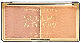 Düfte, Parfümerie und Kosmetik Gesichtskonturpalette - Revolution Pro Sculpt & Glow Contour Palette