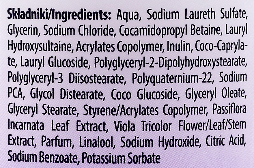 Flüssige Creme-Seife mit Passionsblume und Veilchen - Apart Natural Passion Flower & Violet Soap — Bild N3