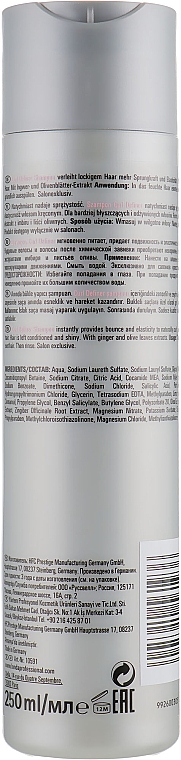 Shampoo für lockiges Haar - Londa Professional Curl Definer Shampoo Ginger & Olive Leaves Extracts — Bild N2