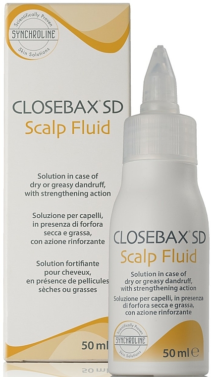 Kopfhautfluid gegen Schuppen - Synchroline Closebax SD Scalp Fluid — Bild N1