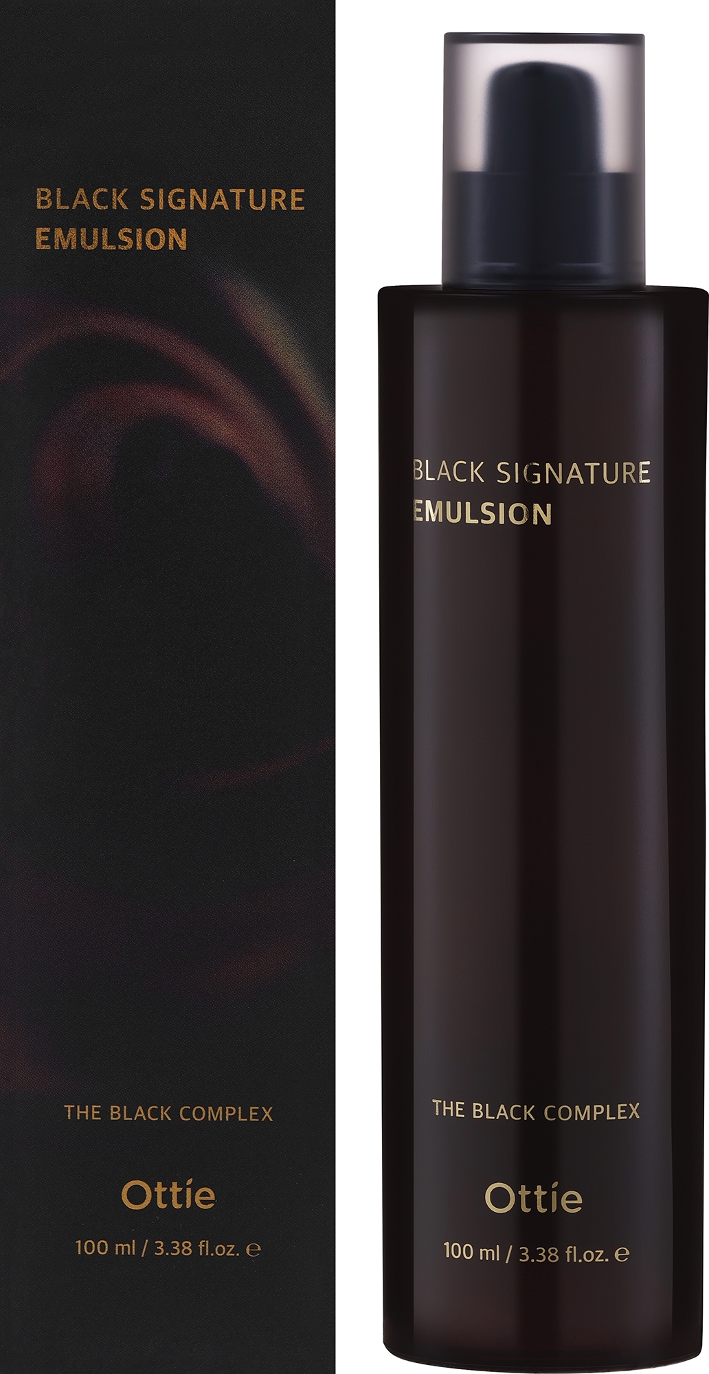 Gesichtsemulsion mit schwarzem Schneckenschleim - Ottie Black Signature Emulsion	 — Bild 100 ml