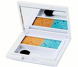 Düfte, Parfümerie und Kosmetik Duo-Lidschatten - Poetea Pierre de Mer Eye Shadow 