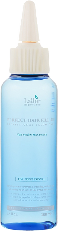 Haarpflegeset - La'dor Perfect Hair Fill-Up Duo Set (Haarampulle 2x100ml) — Bild N3