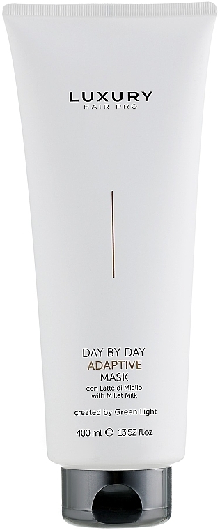 Green Light Day By Day Adaptive Mask With Millet Milk - Haarmaske — Bild N3