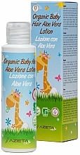 Pflegende Haarlotion für Kinder mit Aloe Vera - Azeta Bio Organic Baby Hair Aloe Vera Lotion — Bild N2