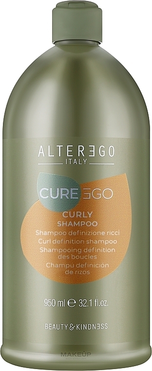 Shampoo für lockiges und gewelltes Haar - Alter Ego Italy Cureego Curly Shampoo  — Bild N3