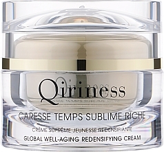Anti-Aging- und revitalisierende Creme - Qiriness Caresse Temps Sublime Riche Global Well-Aging Redensifying Cream — Bild N1