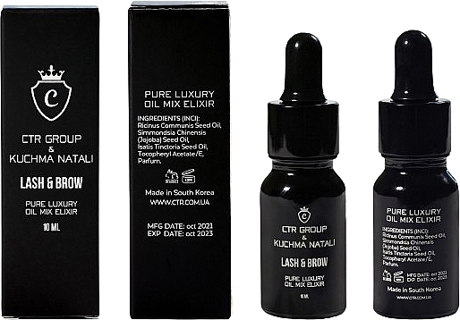 Öl für Augenbrauen und Wimpern - CTR Pure Luxury Oil Mix Elixir — Bild N3