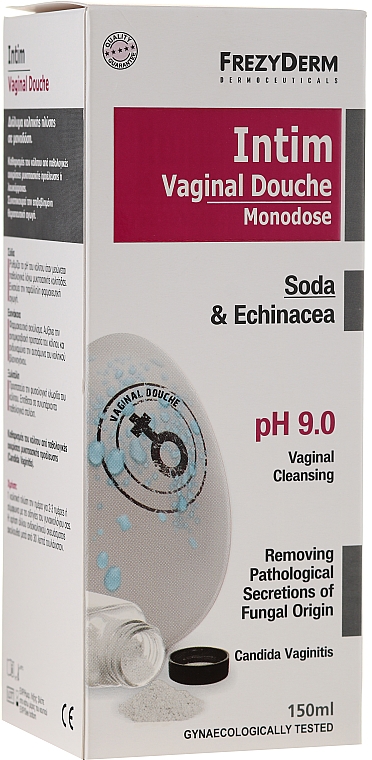 Intimwaschmittel mit Soda und Purpur-Sonnenhut - Frezyderm Intim Vaginal Douche Soda & Echinacea Ph 9.0 — Bild N1
