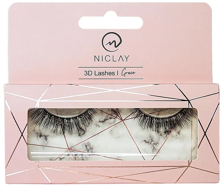 Künstliche Wimpern - Niclay 3D Lashes Grace — Bild N1