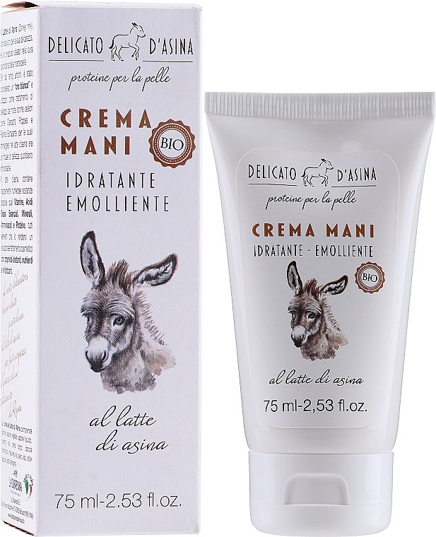 Handcreme mit Eselsmilch - Florinda Delicato d'Asina Hand Crea — Bild N1