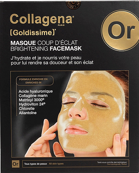 Aufhellende Gesichtsmaske - Collagena Paris Goldissime Brightening Face Mask — Bild N1