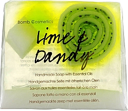 Düfte, Parfümerie und Kosmetik Handgemachte Naturseife Lime - Bomb Cosmetics Lime & Dandy Soap Block