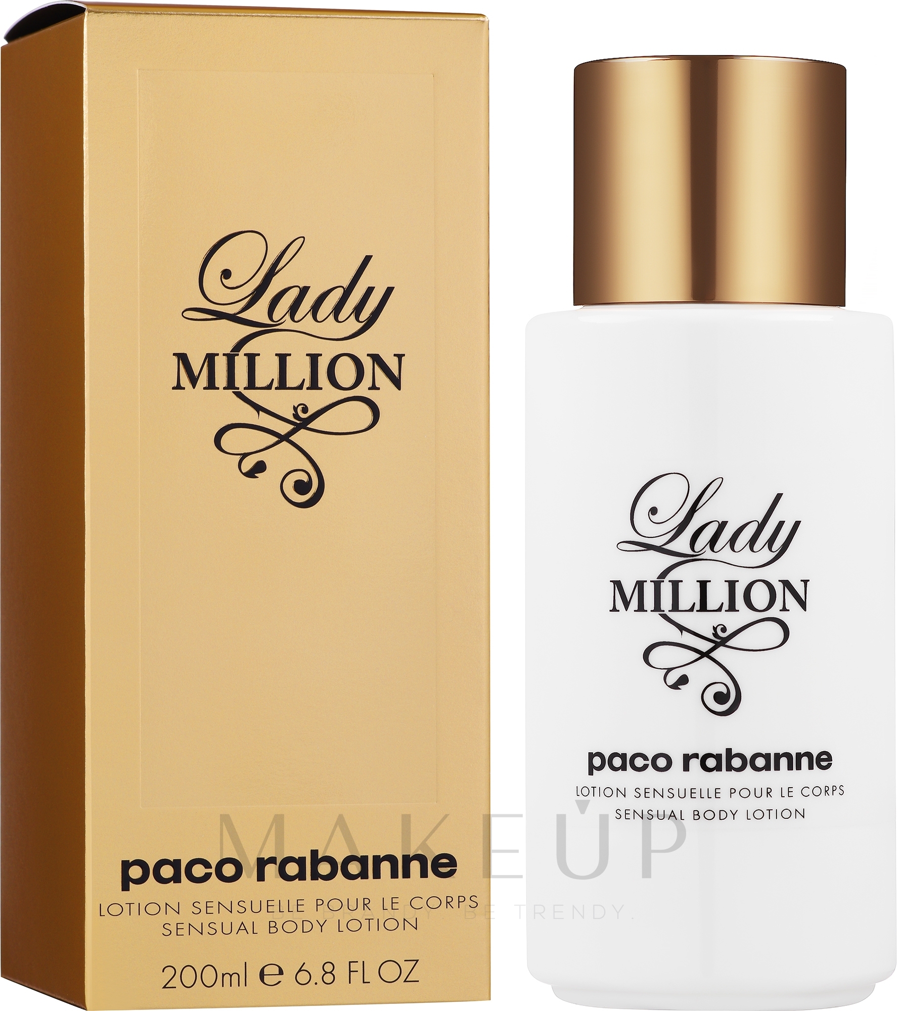 Paco Rabanne Lady Million - Körperlotion — Bild 200 ml